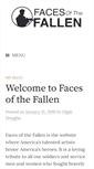 Mobile Screenshot of facesofthefallen.org